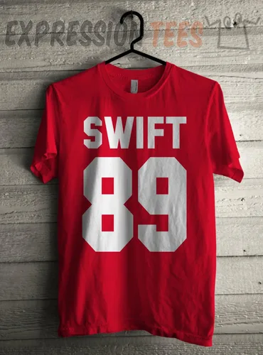 Vista 6 de Expression Tees Swift 89 Birth Year - Camiseta para mujer