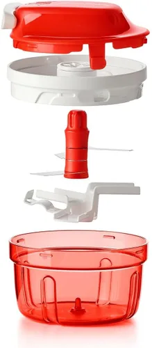 Vista 4 de Tupperware Chop 'N Prep Chef en agua salada rosa/rojo