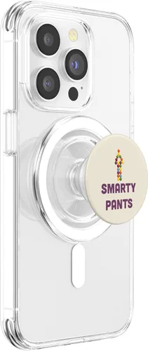 Vista 3 de Smarty Pants Divertidos zuecos inteligentes para regalo de graduación, PopSockets MagSafe PopGrip para iPhone