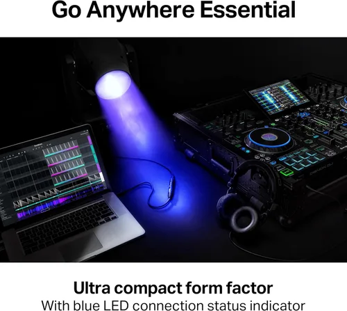 Vista 6 de Numark Mixstream Pro+ Controlador DJ e interfaz DMX para música en vivo, sets de DJ, eventos, producción musical