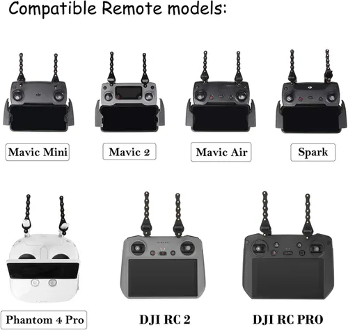Vista 5 de Anbee - Extensor de rango de antena Yagi de 5,8 GHz para DJI Mini 3 Drone Controller Alta ganancia, amplificador de señal, rango extendido, se