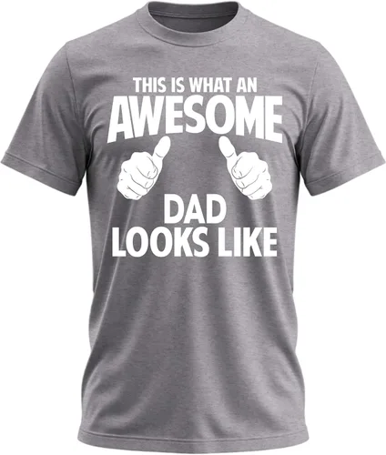 Vista 24 de Awesome Uncle Looks Like - Camiseta divertida para hombre Negro