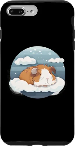 Vista 9 de iPhone 15 Cute sleeping Guinea pig for a Guinea pig lover breeder Case