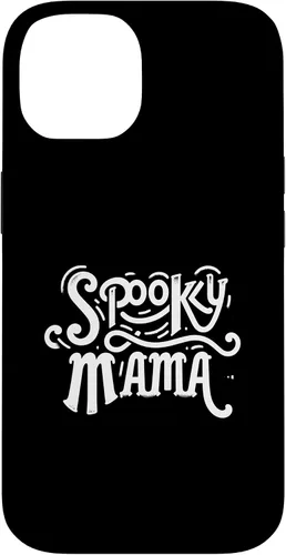 Vista 4 de Spooky Mama Halloween Mom Season Bat Mommy Parent Case for iPhone 16