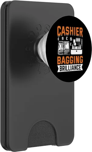 Vista 8 de Cashier Bagging Brilliance PopSockets Adhesive PopGrip