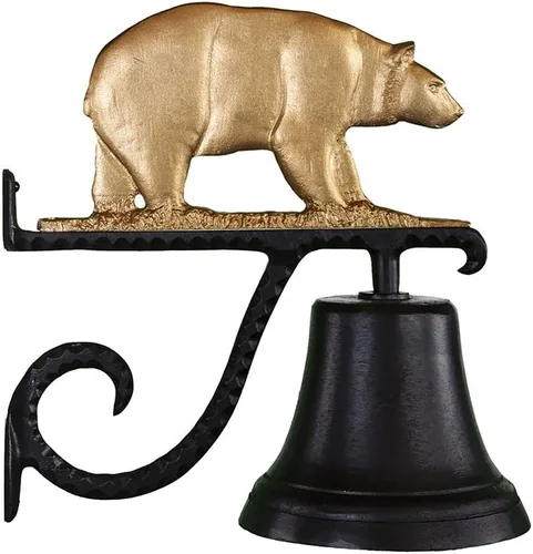 Vista 8 de Montague Metal Products Campana de fundición con bajo dorado