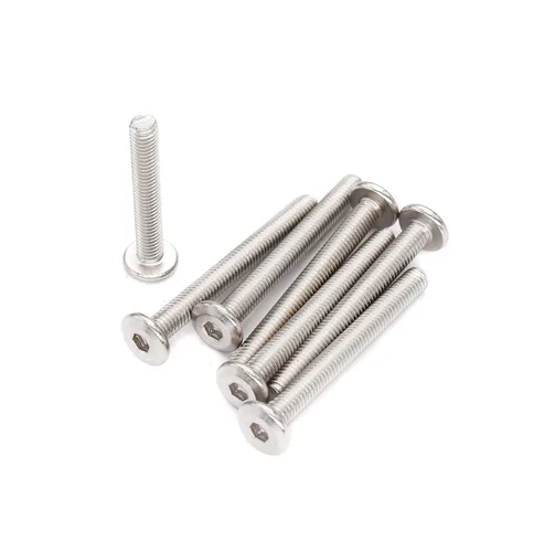 Vista 5 de 10 Uds. 1/4-20 x 1-1/2 pulgadas Remache avellanado Tornillos de conexión de acero inoxidable 304