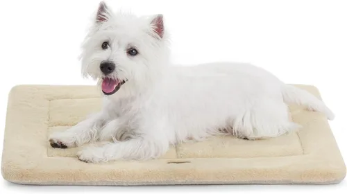 Vista 20 de Made4Pets Cojín Cama para Jaula de Perros Medianos y Grandes, Lavable y Reversible, Tapete Antideslizante para Perrera para un Sueño Acogedor, Cama
