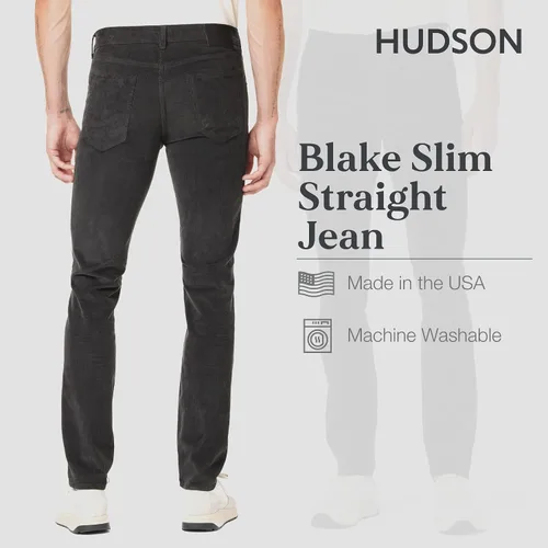 Vista 3 de HUDSON Men's Blake Slim Straight Leg Jean