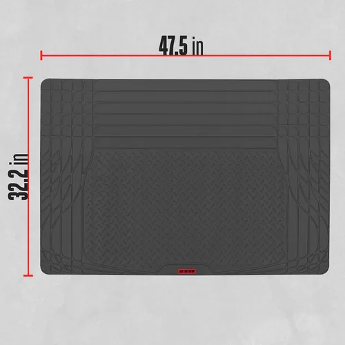Vista 8 de Motor Trend MotorTrend FlexTough TrunkShield - Alfombrilla de carga para baúl de coche, funda para maletero de SUV, sedán y cupé, protección