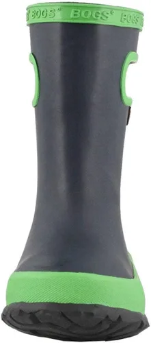 Vista 2 de BOGS Botas de lluvia de goma impermeables para niños y niñas
