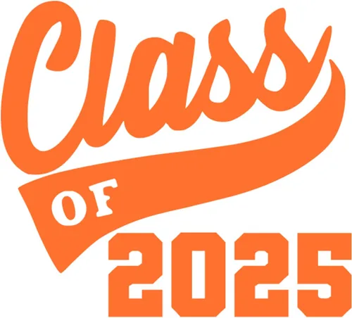 Vista 9 de Adhesivo de graduación para planchar en la clase de 2025, calcomanía para camiseta de secundaria universitaria, parche de graduación HTV