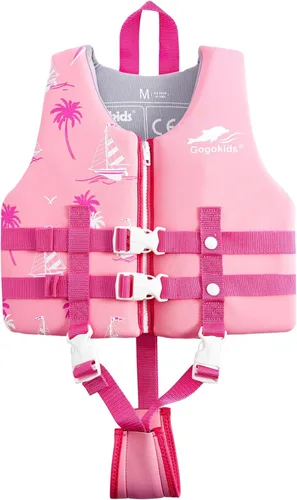 Vista 14 de Gogokids Chaleco de natación para niños, flotadores para bebés – Chaleco de flotabilidad para niños y niñas para piscina y playa, para niños de 2 a