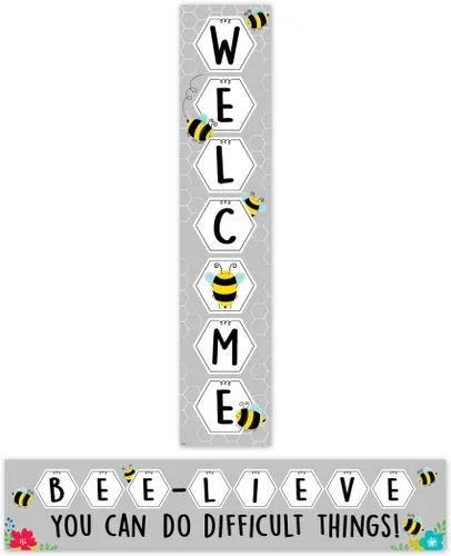 Vista 22 de CTP Apple Time Welcome - Banner de 2 caras (doble cara 1 frase en cada lado) (11024 Creative Teaching Press)