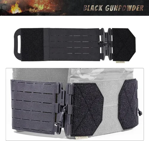 Vista 2 de Hebillas magnéticas tácticas Cummerbund de liberación rápida modelo BG-TC2-V2 Negro