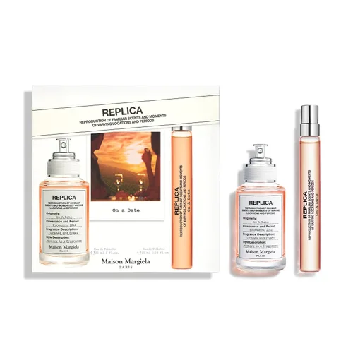 Vista 8 de Maison Margiela Replica On A Date - Floral Fragrance for Men and Women Eau de Toilette with Isparata Rose, Blackcurrant & Patchouli - Long Lasting