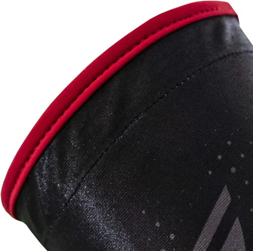 Vista 3 de Social Paintball SMPL - Almohadillas de protección para brazo y codo, color negro y rojo