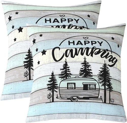 Vista 12 de Feelyou Juego de 2 fundas de almohada geométricas reversibles, color amarillo, gris, negro, geométrico, decoración del hogar, fundas de cojín