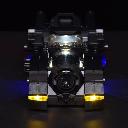 Vista 4 de LightGo Kit de iluminación LED diseñado para Batman vs The Joker Chase, compatible con Lego 76224 Batmobile Building Set, no incluye