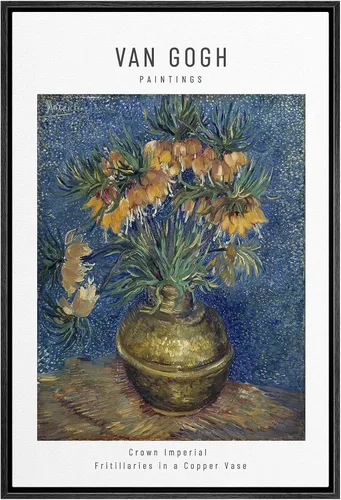 Vista 47 de SIGNWIN Lienzo enmarcado para pared, diseño de Vincent Van Gogh, un par de amantes, naturaleza, ilustraciones de área silvestre, bellas artes