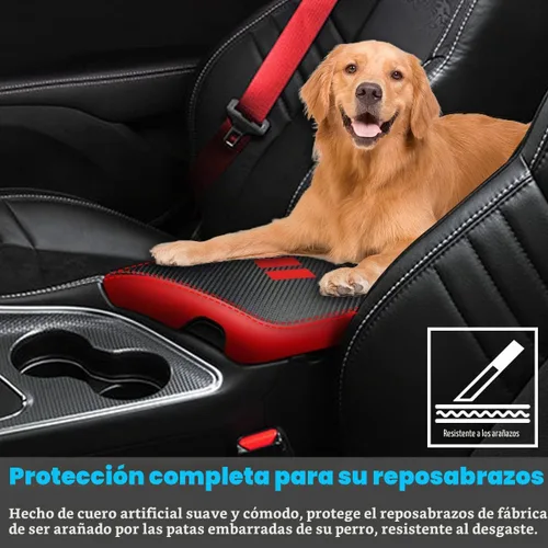 Vista 3 de para Dodge Challenger 2015-2023 Funda para Reposabrazos de Coche, Resistente al Agua, Funda para Consola Central, Fundas para Reposabrazos, Fibra
