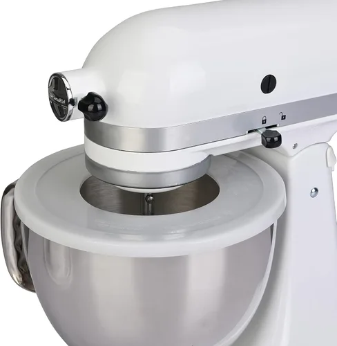 Vista 4 de KitchenAid - Juego de 2 fundas para tazones de 4.5 a 5 cuartos de galón con cabezal inclinable, tapas para tazones