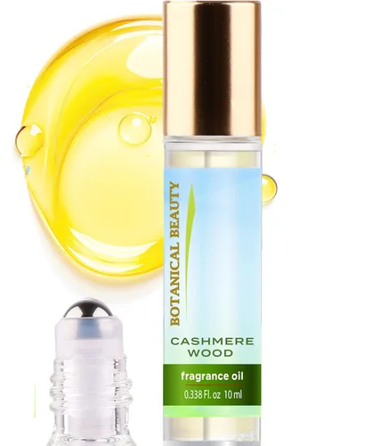 Vista 9 de Botanical Beauty Aceite de fragancia de madera de CASHMERE Rollerball Perfume, de larga duración, un aroma de lujo de mezcla de té blanco