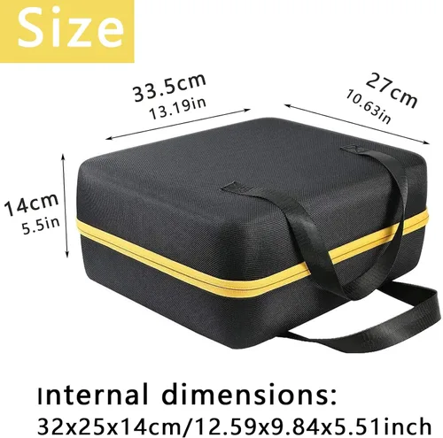 Vista 6 de Funda rígida Khanka de reemplazo para inflador de neumáticos DEWALT DCC020IB de 20 V Max