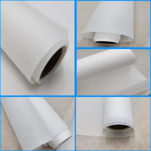 Vista 3 de Rollo de papel pergamino antiadherente para hornear, papel encerado reutilizable de grado alimenticio impermeable y a prueba de aceite, 12 pulgadas