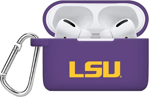Vista 39 de Alabama Crimson Tide - Funda de silicona compatible con Apple AirPods Pro (negro)