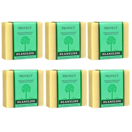 Vista 46 de Plantlife Ambrosia - Jabón hidratante y calmante para tu piel, hecho a mano con ingredientes a base de plantas, hecho en California en barra de 4