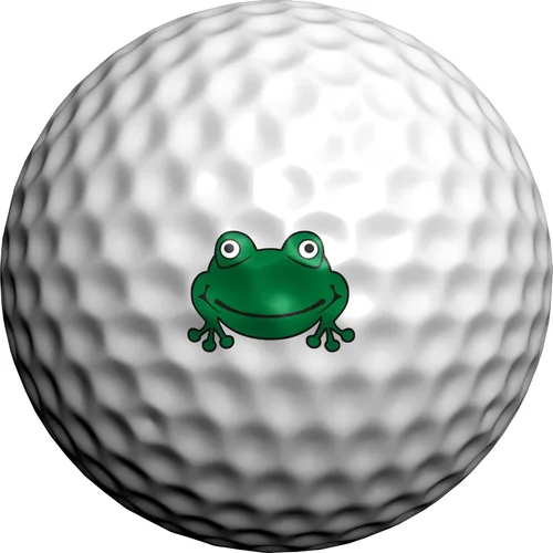 Vista 4 de Golfdotz - Marcadores de pelotas de golf novedosos que cumplen con las reglas de la USGA, calcomanías de pelotas de golf para marcar pelotas, no más