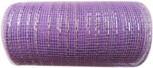 Vista 26 de YYCRAFT cinta metálica de malla de poliéster para decoración y manualidades, 10 yardas Rosa