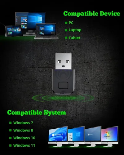 Vista 3 de Controller Adapter for Official PS4 Controller PS5 ControllerSwitch Pro Controller, OLCLSS Wireless Controller Adapter Work with Switch, Switch