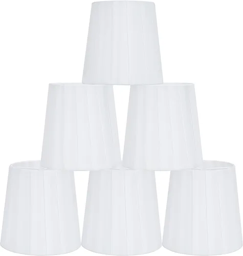 Vista 9 de MIRA - Cortinas pequeñas con clip para lámpara de pared, juego de 2, barril pequeño, 5.2 x 4 pulgadas x 5.2 pulgadas de alto, cinta de tela, hechas