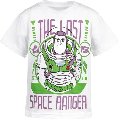 Vista 3 de Disney Pixar Lightyear Buzz Lightyear Graphic T-Shirt Mesh Shorts Outfit Set Toddler to Big Kid