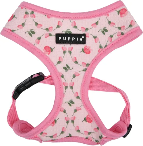 Vista 9 de Puppia Arnés para perro sobre la cabeza de moda de primavera y verano, Aqua_Fete, talla M
