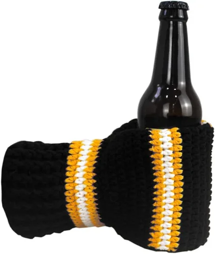 Vista 15 de Guantes de lana FunisFun para cerveza, guante tejido para beber con costuras para regalo de broma de elefante blanco, idea para fiestas previas al