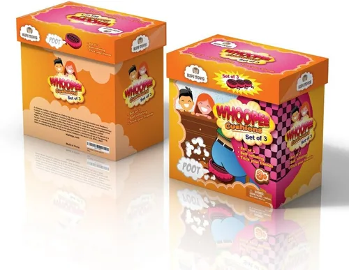 Vista 5 de Whoopee - Juego de 3 cojines autoinflados de 7 pulgadas, caja de regalo, broma de pedos, juguete novedoso de broma para niños, adultos, oficina