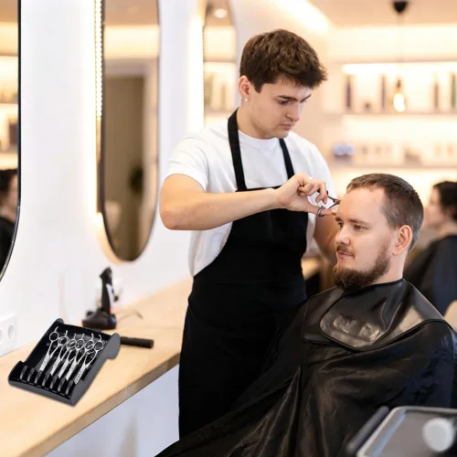 Vista 4 de AHANDMAKER 2 paquetes de estantes profesionales para peluqueros