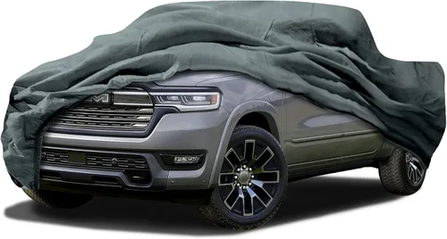 Vista 11 de Cubierta de auto de camioneta de tamaño completo semipersonalizada de 5 capas para Dodge Ram 2500 1994-1999 estándar, para camioneta de 2 puertas