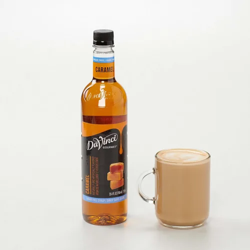 Vista 6 de DaVinci Gourmet - Jarabe sin azúcar sabor caramelo, 25.4 onzas líquidas (paquete de 1)