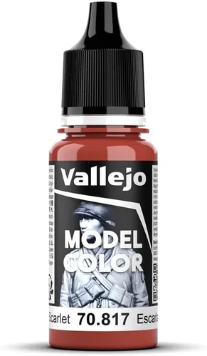 Vista 136 de Vallejo - Pintura color rojo amaranto, 0.6 fl oz