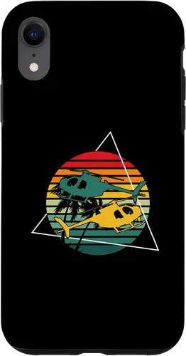 Vista 25 de Retro Helicopters Pilot Aviation Helicopter Case for iPhone 16
