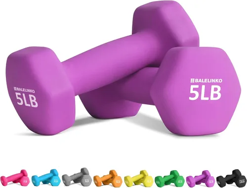Vista 12 de Balelinko Equipo de Gimnasio en Casa, Entrenamiento de Fuerza, Pérdida de Peso, Pesos para Pilates, Yoga, Pesos para Mujeres, Hombres, Personas