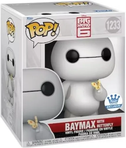 Vista 3 de Funko POP! Big Hero 6 - Baymax con mariposa de 6 pulgadas tamaño exclusivo