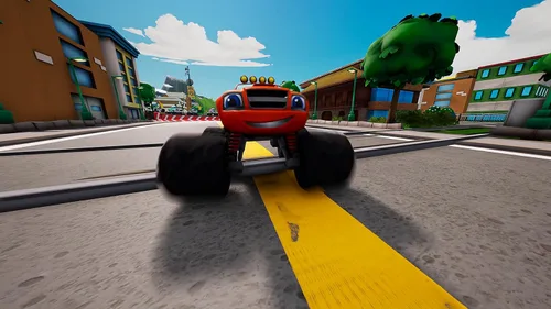 Vista 4 de Blaze and the Monster Machines Axle City Racers - Nintendo Switch