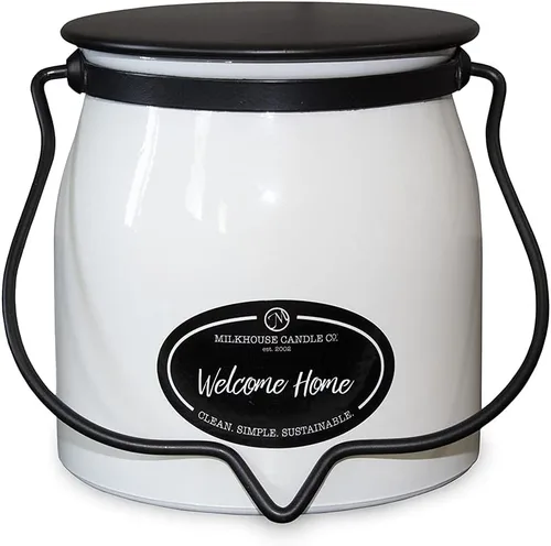 Vista 54 de Milkhouse Candle Company Apple Strudel - Vela de soja – Canela Manzana Aroma de vainilla – Tarro de crema de 5 onzas con tapa, más de 35 horas
