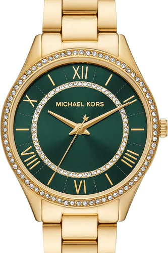 Vista 4 de Michael Kors Lauryn - Reloj de pulsera de acero inoxidable para mujer