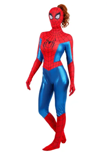 Vista 10 de Disfraz de Zentai de Mujer Spider-Man Multicolor